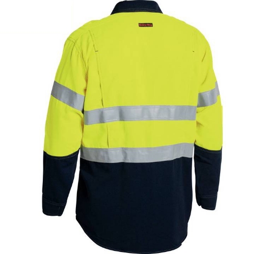 Picture of Bisley, Tencate Tecasafe® Plus 700 Hi Vis FR Vented Shirt